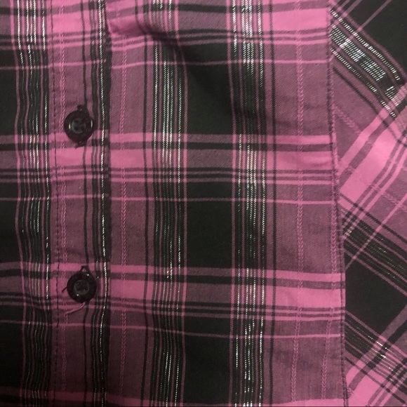 GUESS 🍁 Plaid Button Up | Size Small | S - Picture 4 of 6